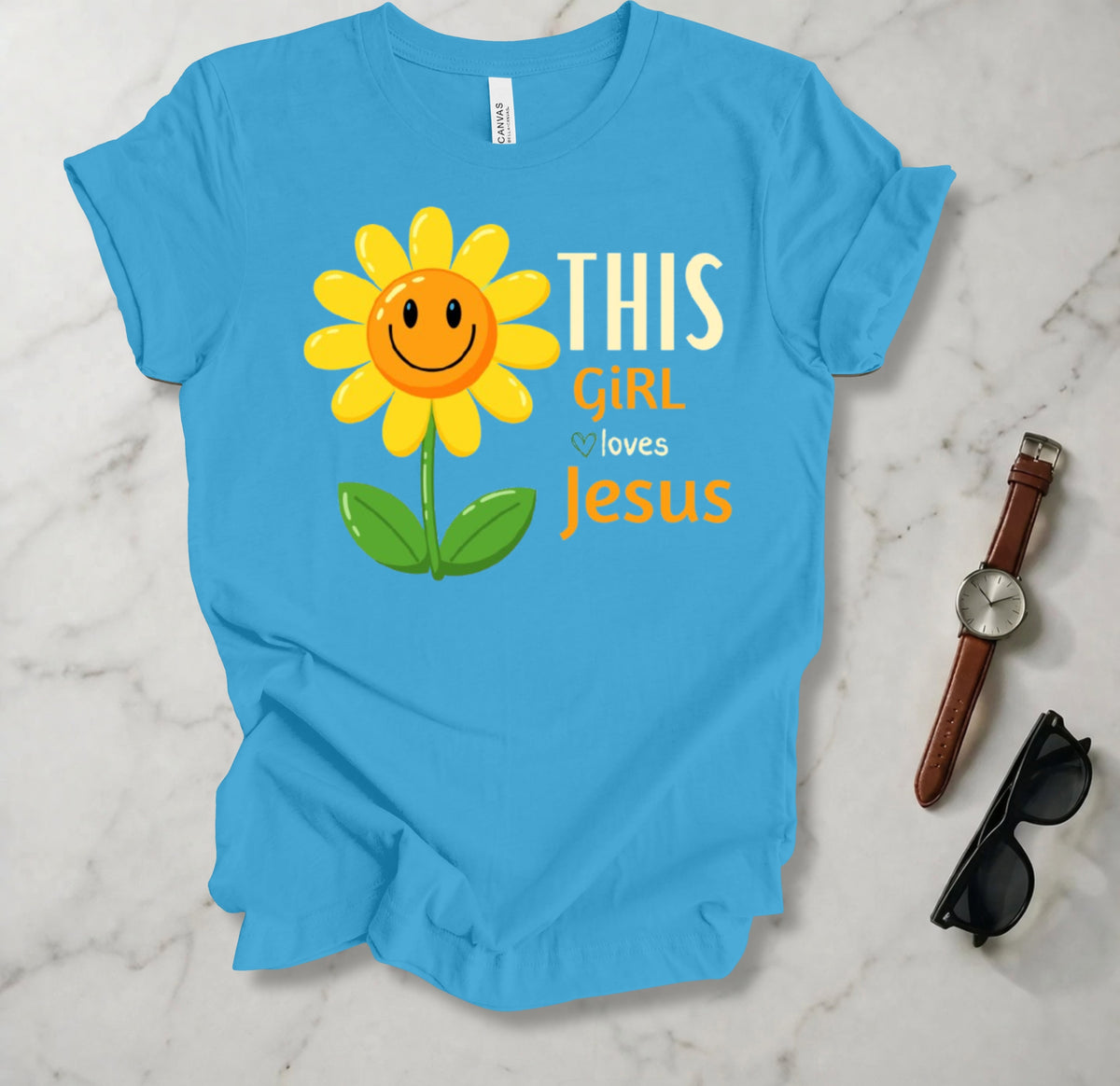 This Girl Loves Jesus T Shirt
