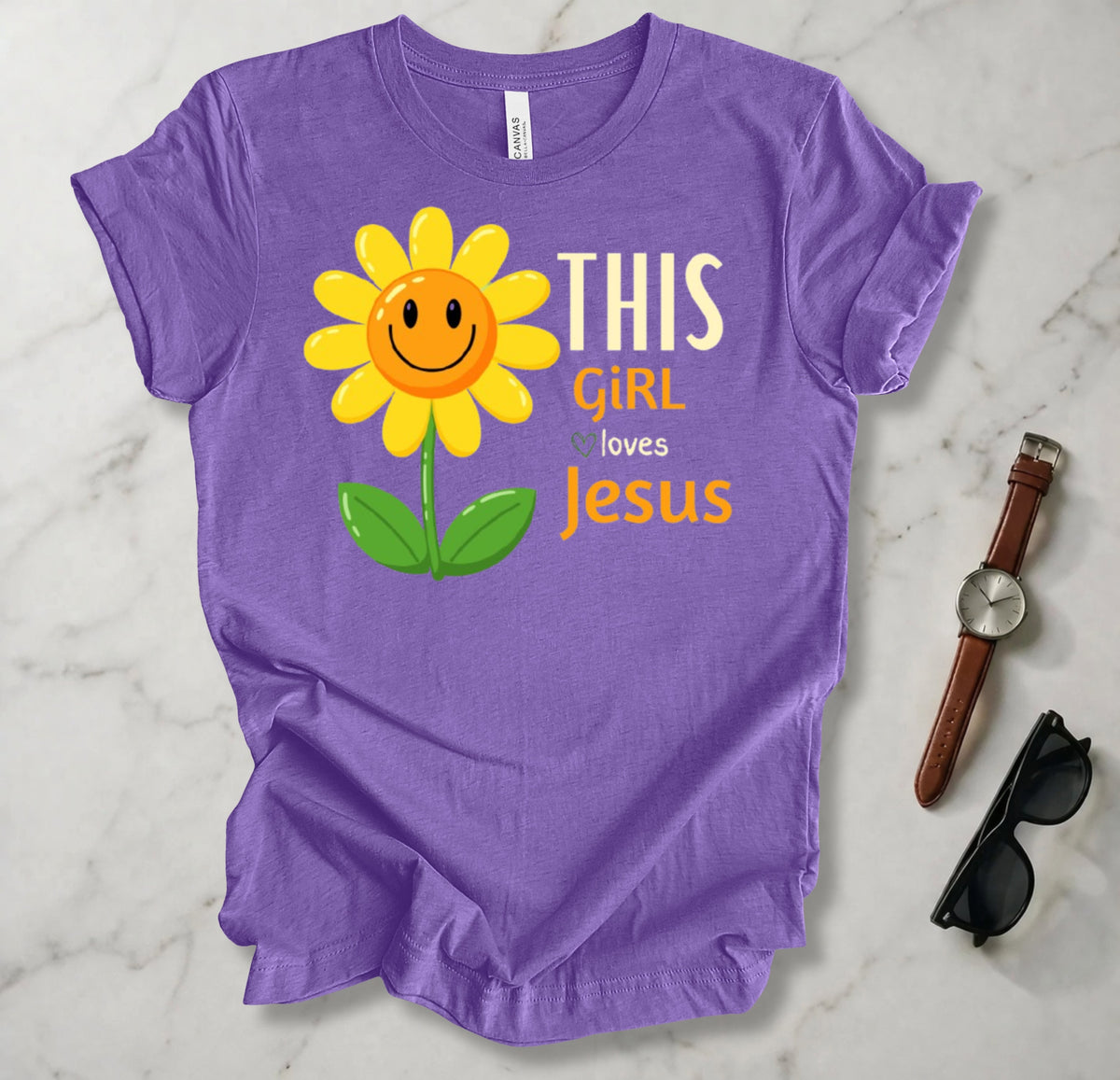 This Girl Loves Jesus T Shirt