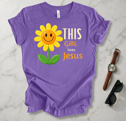 This Girl Loves Jesus T Shirt