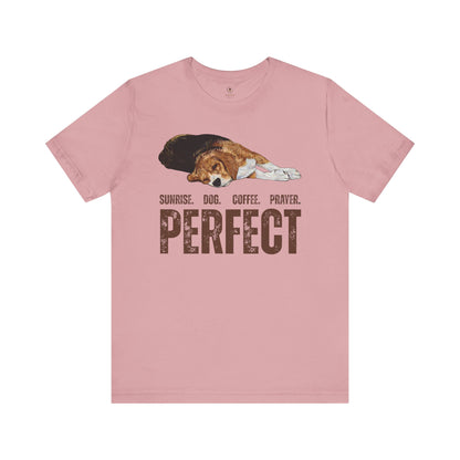 Sunrise, Coffee, Prayer, And A Dog T Shirt