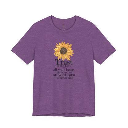 Trust In The Lord With All Your Heart T Shirt
