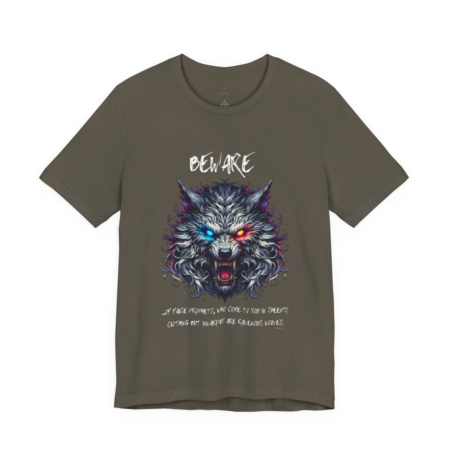 Beware The Wolf T Shirt