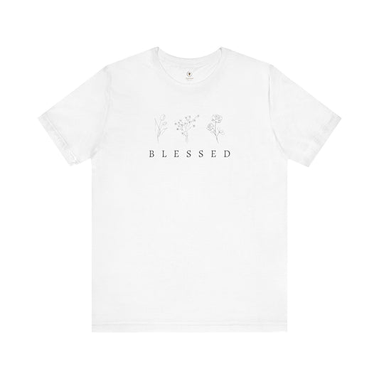 Blessed (Flowers) T Shirt