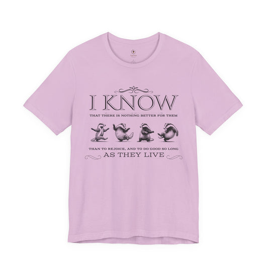 Rejoice And Do Good (Badger)