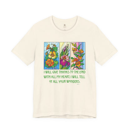 Thanks To The Lord With All My Heart T Shirt