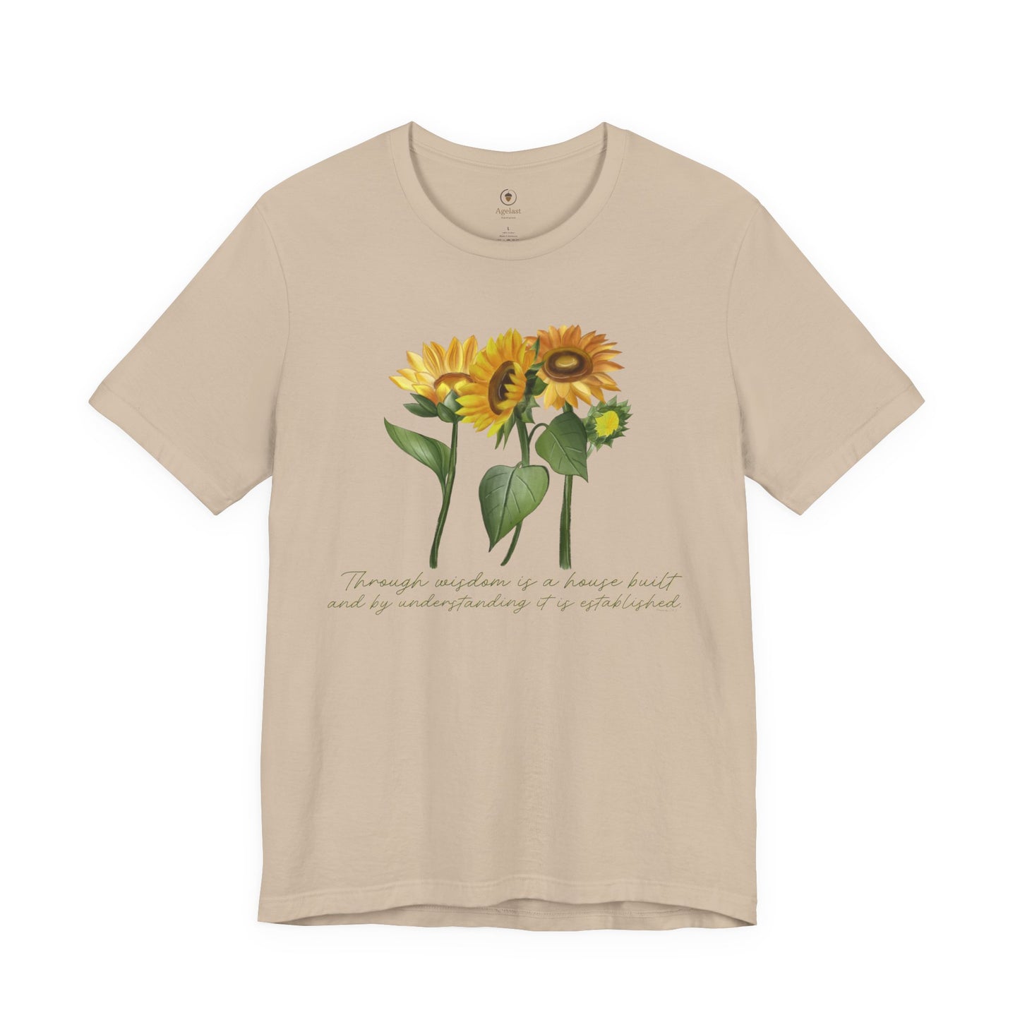 Through Wisdom Is A House Built T Shirt