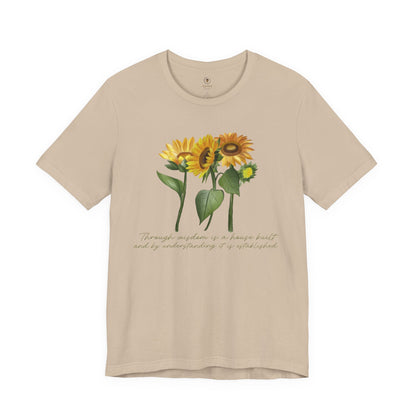 Through Wisdom Is A House Built T Shirt