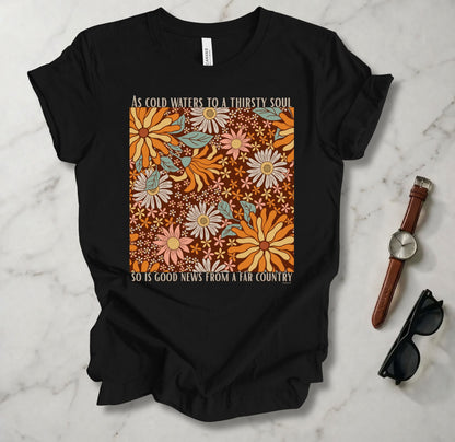 Cold Water To A Thirsty Soul T Shirt
